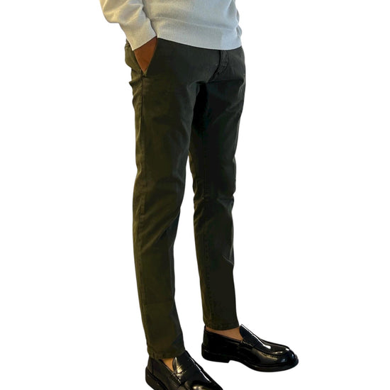 Pantalone Soho Gabardina Army 052 SOHO GABARDINA ARMY MODFITTERS 
