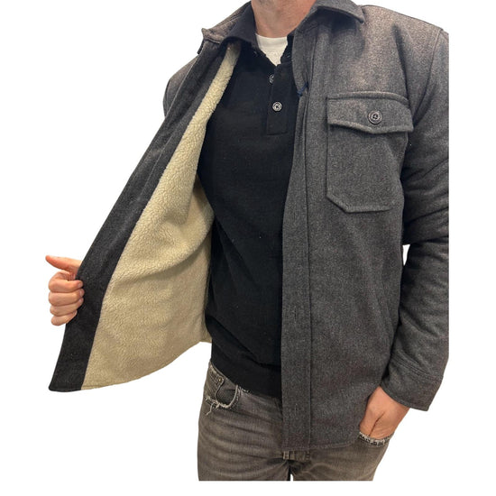 Giacca Denali in lana Grey W5001 GREY BL'KER 