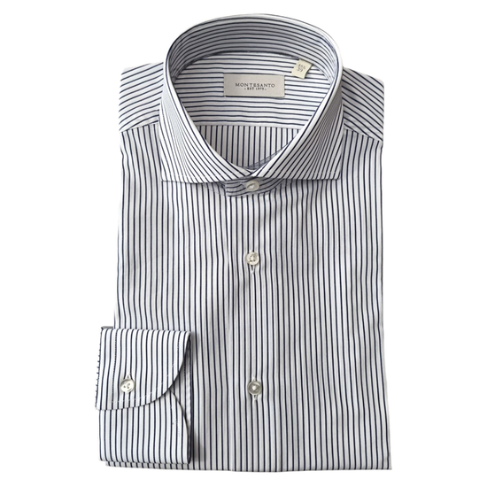 Camicia classica Uomo righe bianco blu 2798 3321 05 PORTOFIORI 