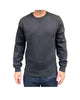 Felpa uomo girocollo Faded black