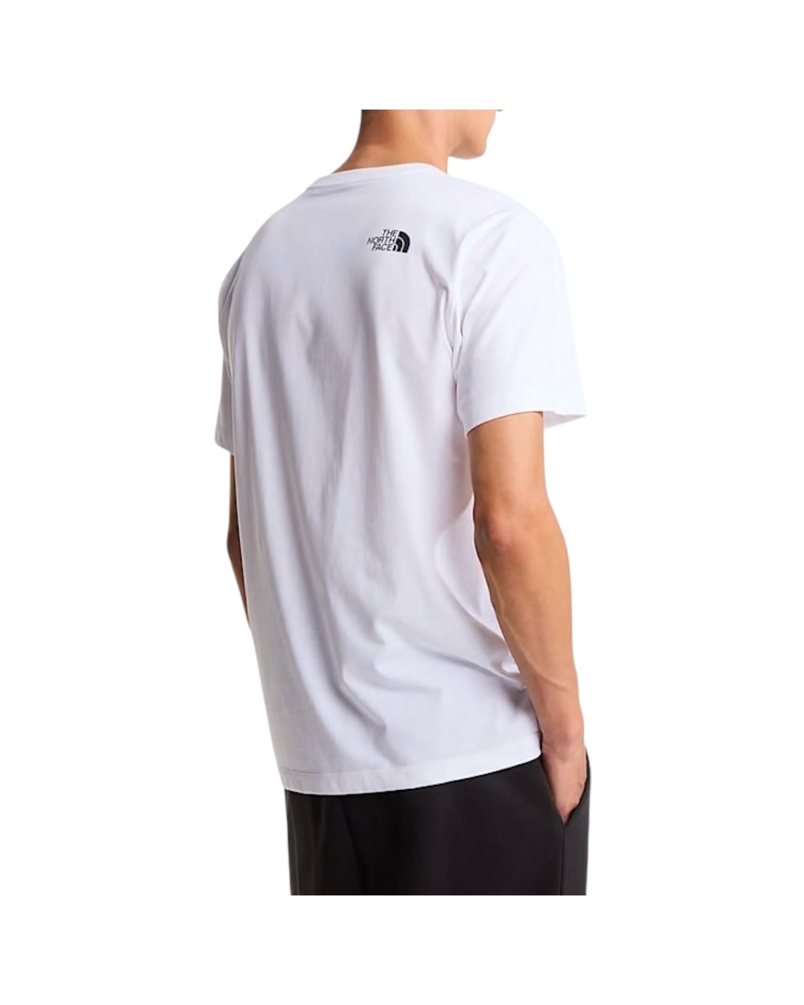 T-shirt Evolution Box Half dome White M EVO BOX HD WHITE THE NORTH FACE