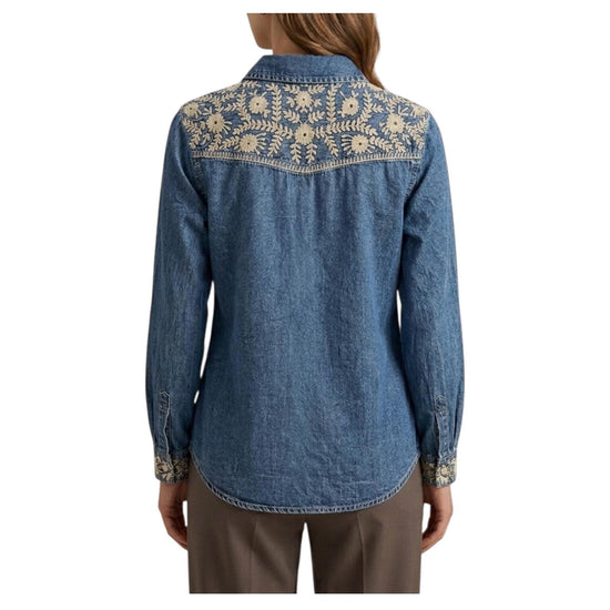 Camicia Thelma Blue Haze THELMA BLUE HAZE MAISON HOTEL 