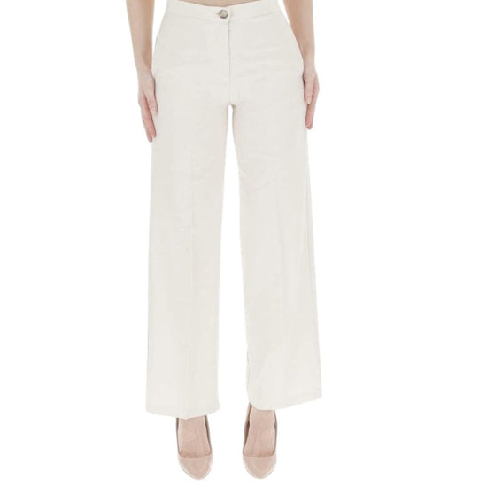 Pantalone palzzo in viscosa, corda. TD0074 CORDA VICOLO 