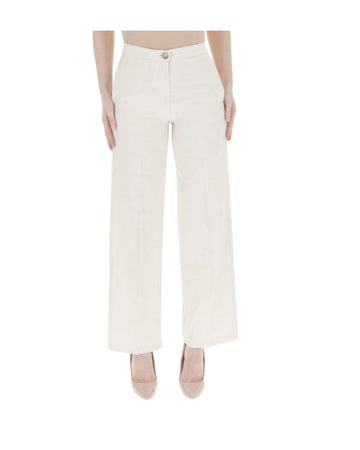 Pantalone palzzo in viscosa, corda. TD0074 CORDA VICOLO 