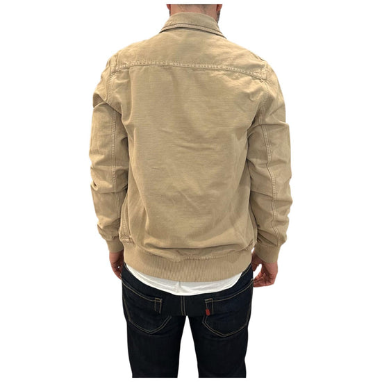 Bomber misto lino Hamilton Sand 6519 SAND BL'KER 
