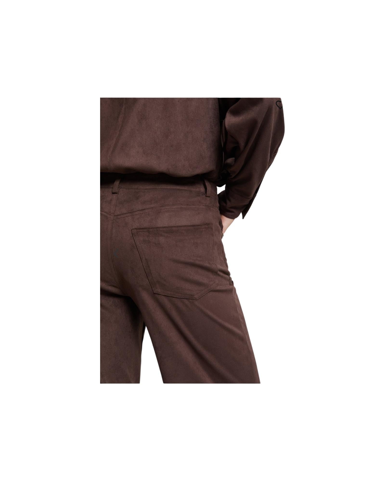 Pantalone dritto Brown FNT DP9861 BROWN OTTOD'AME 