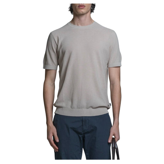 Maglia in cotone leggero Ecru JARED CTNC56 IMPURE 