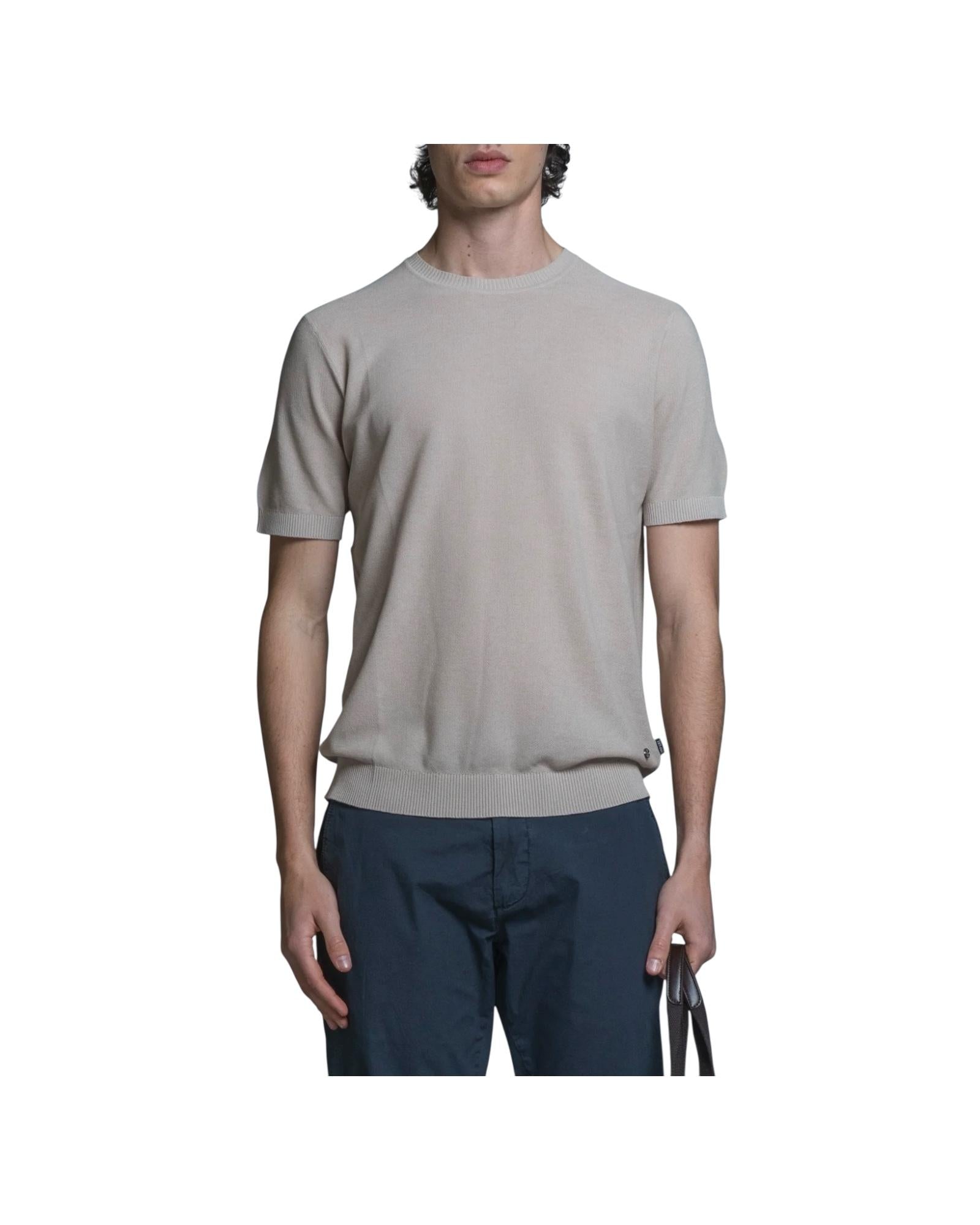 Maglia in cotone leggero Ecru JARED CTNC56 IMPURE 