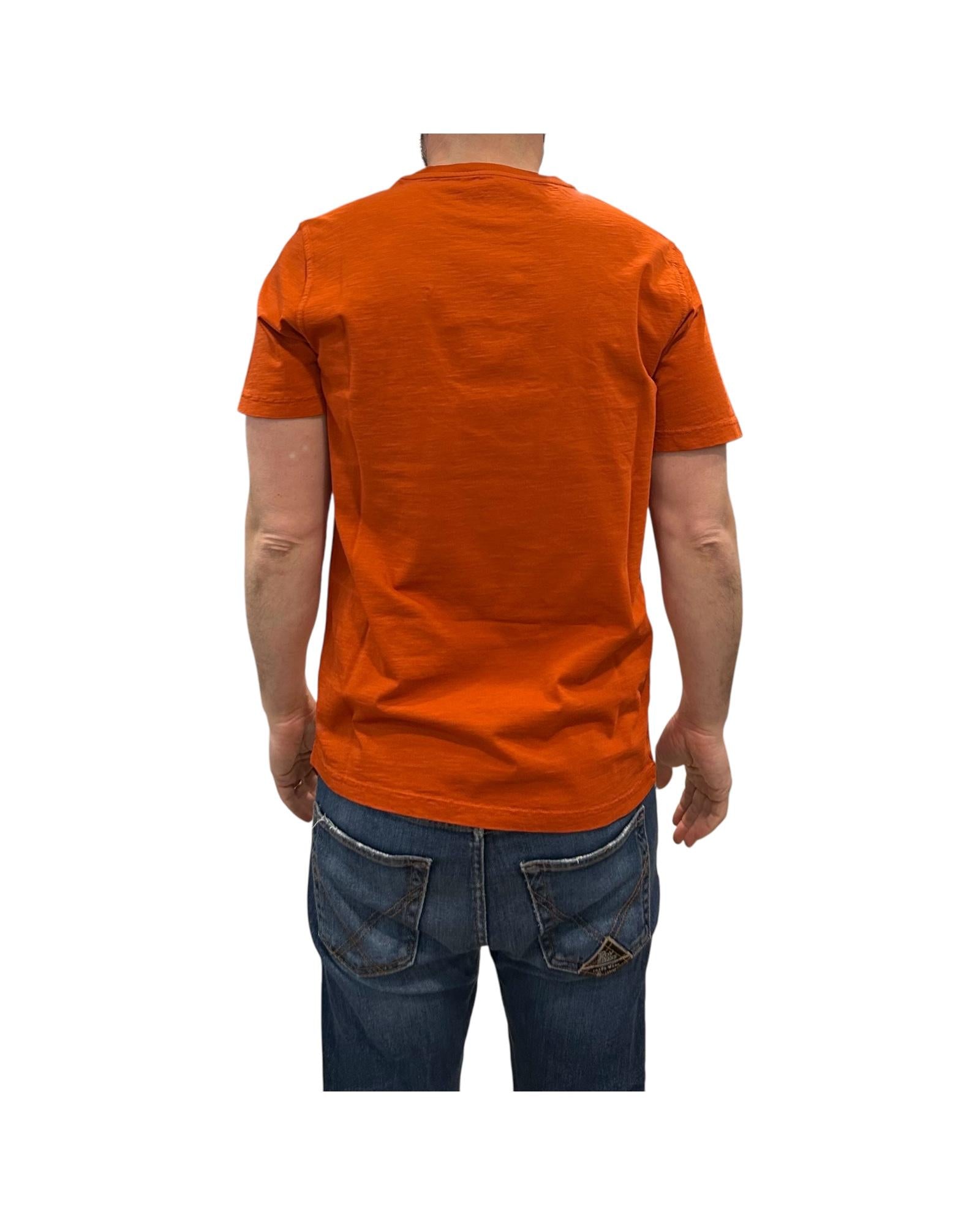 T-shirt uomo Eagle Lake Fiammata Orange 1009 ORANGE BL'KER 