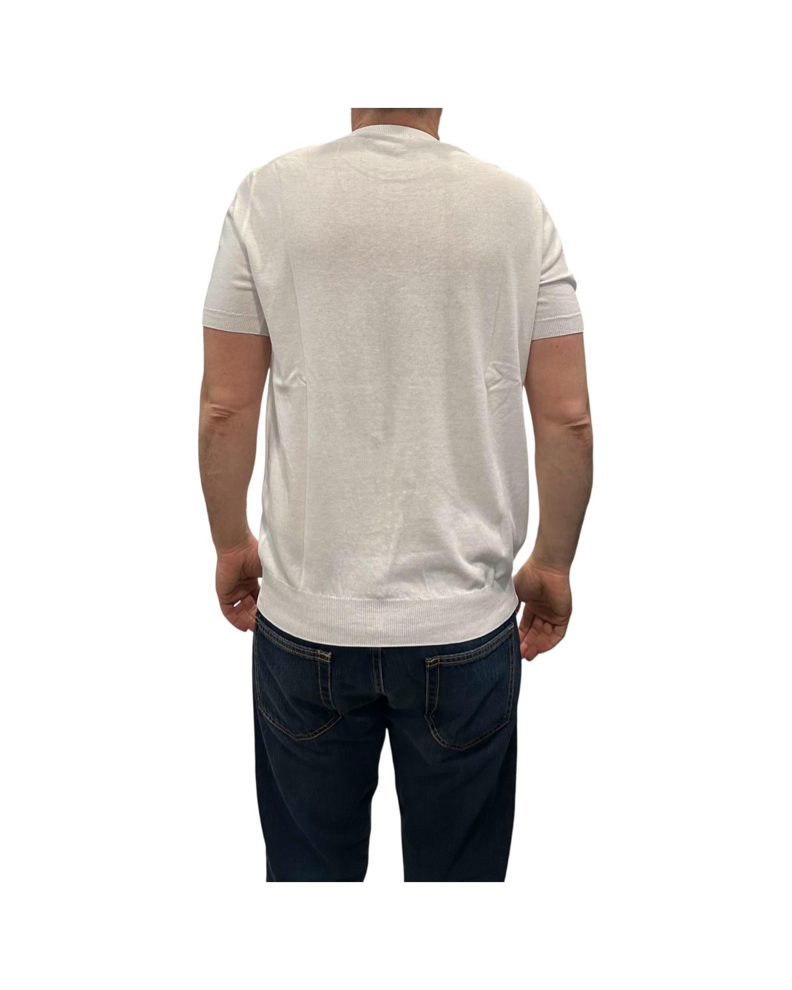 Maglia in cotone Crepe Latte 12104 100 RETOIS 