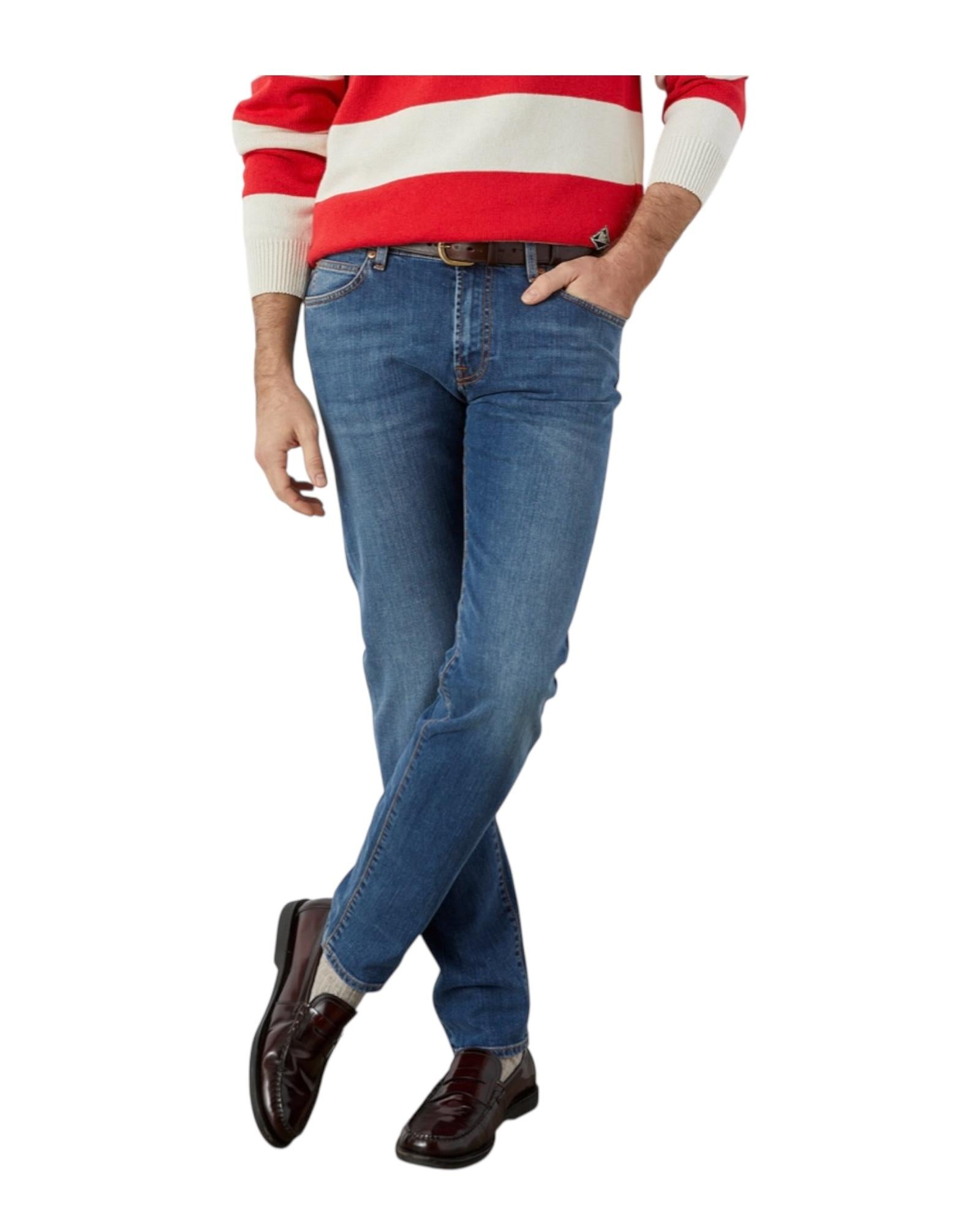 Jeans slim 517 Weared 10 RRU075D0210028 C0999 ROY ROGER'S 
