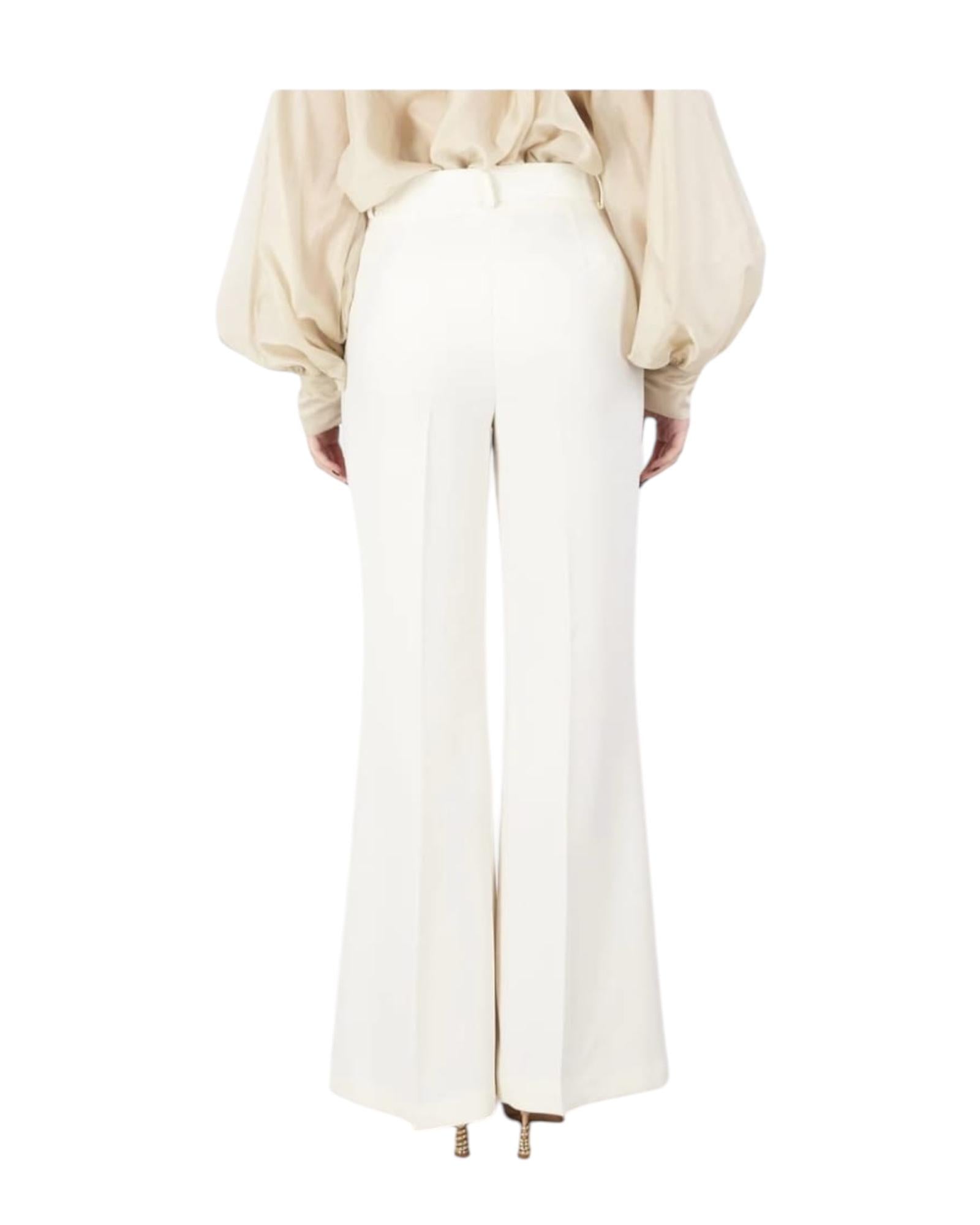 Pantalone a zampa Burro TD0234 BURRO VICOLO 