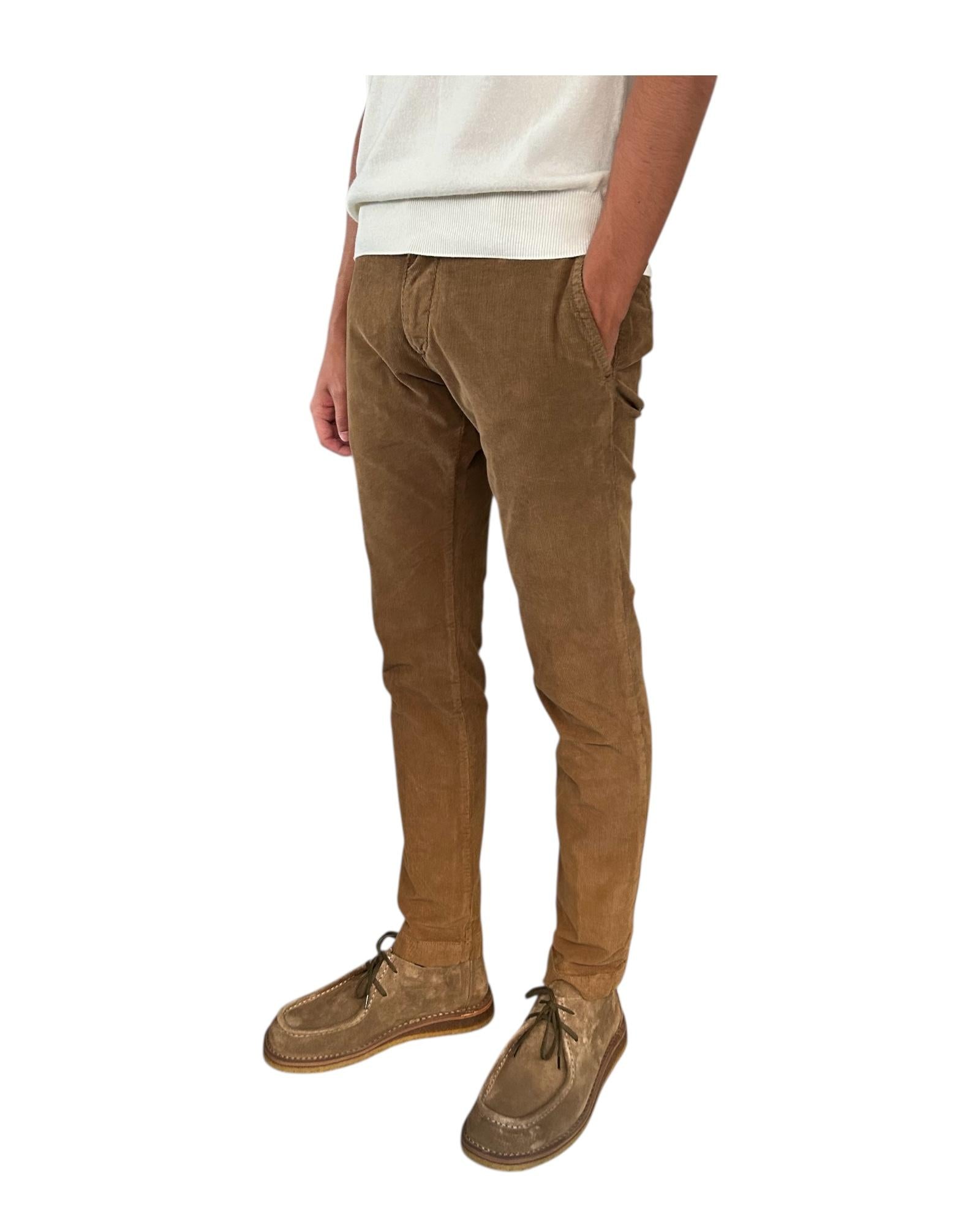 Pantalone Soho velluto mille righe Jungle 005 SOHO VELVET JUNGLE MODFITTERS