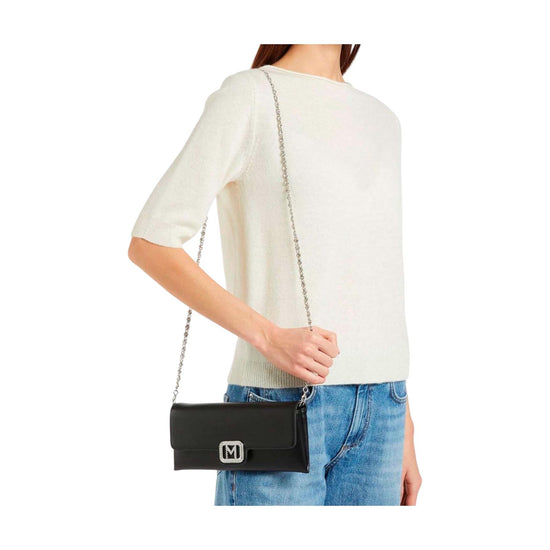 Borsa in similpelle liscia Nero GRILL 002 MARELLA 