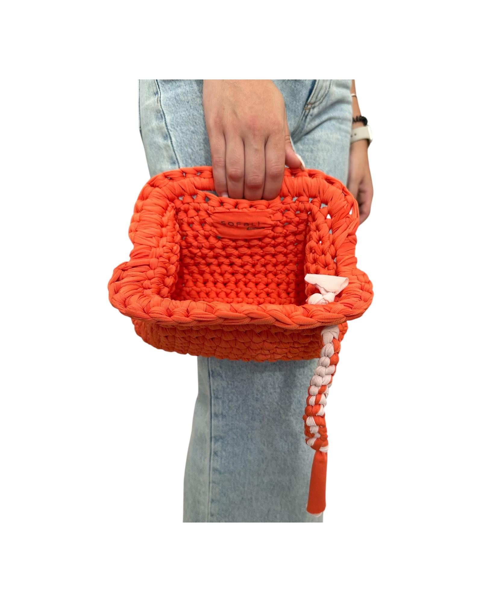 Clutch Bag Sofalina media Arancione SOFALINA ARANCIONE SOFALI' 