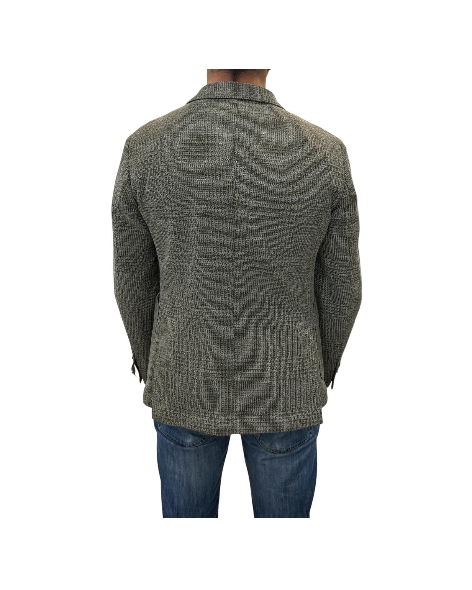 Giacca ALAN Check verde A322ALAN60TF534 870 AT.P.CO 