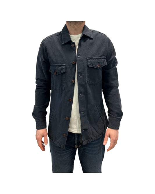 Camicia Over Uomo Navy 6510 NAVY BL'KER 