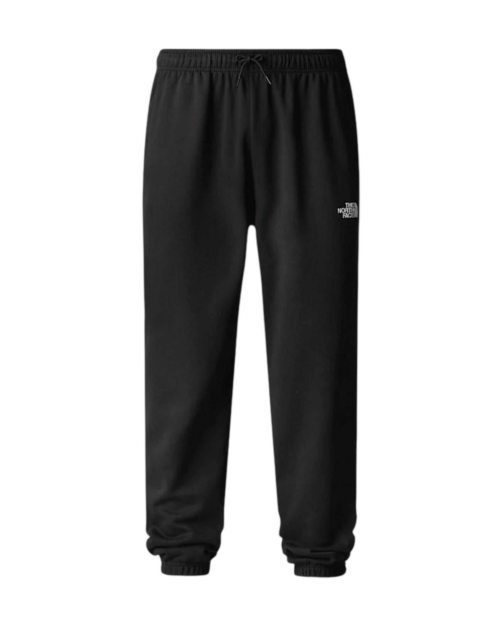Joggers Simple Dome Regular Uomo Black NF0A8C1W BLACK THE NORTH FACE 