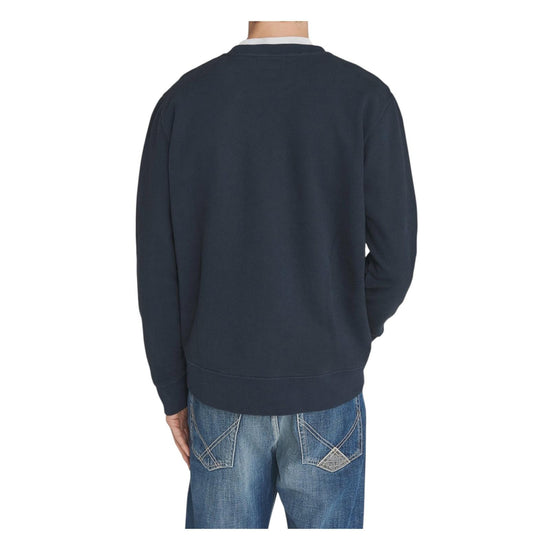 Felpa girocollo pocket Blu navy RRU90098CN67XXXX C0048 ROY ROGER'S 
