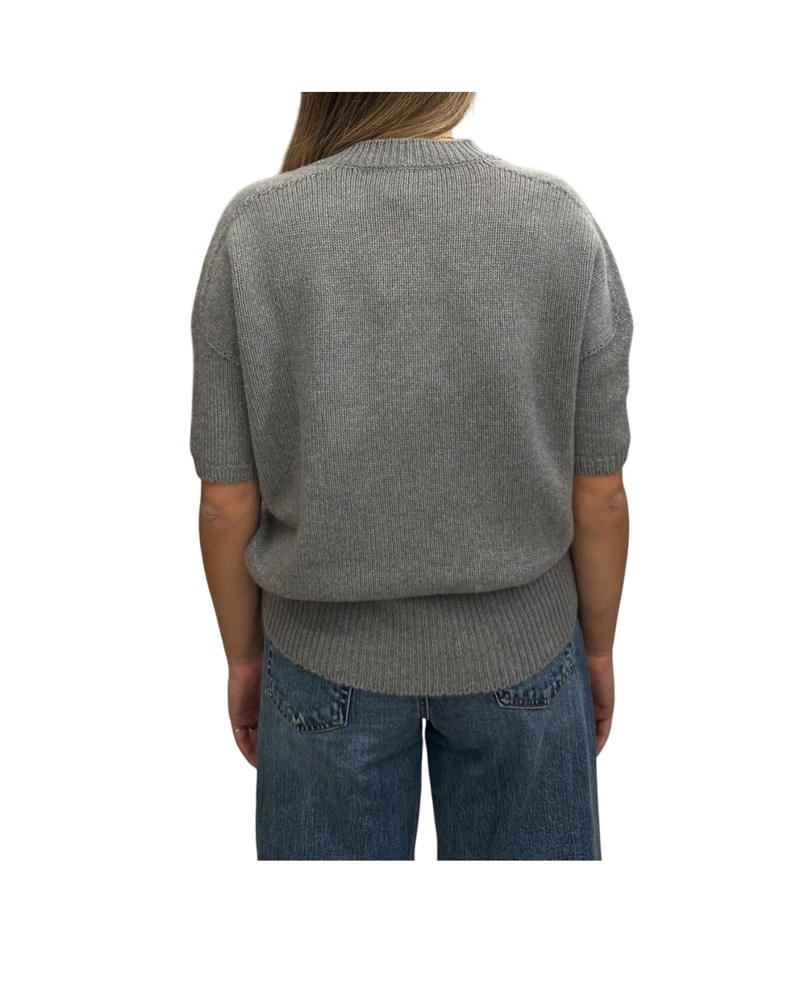 Gilet in cashmere Grigio 85885 114 RETOIS