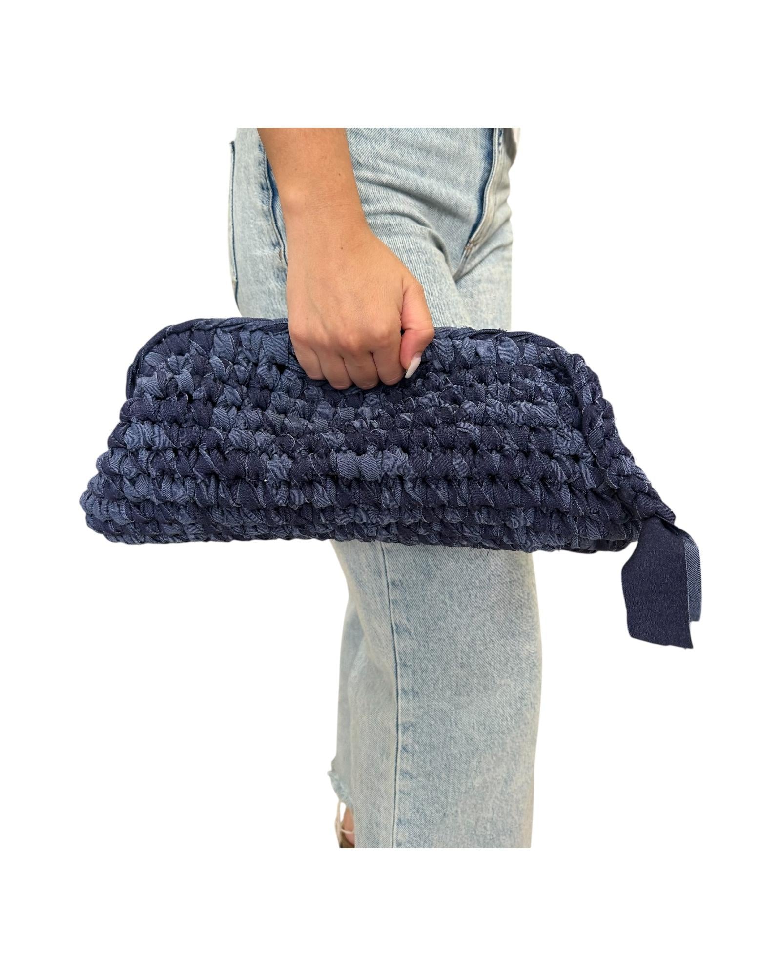 Clutch Bag Sofa grande Demin SOFA DENIM SOFALI'