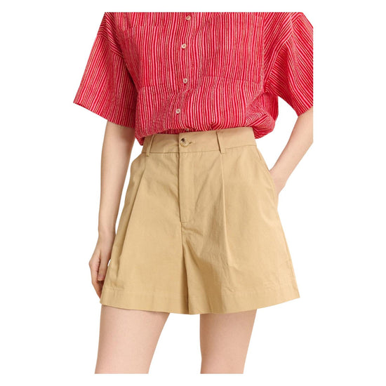 Short Come con pinces Beige 2131 COME BEIGE GARANCE PARIS 