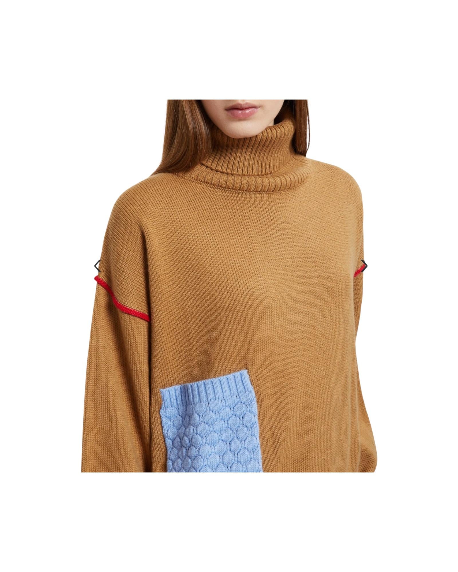Maglia con dettagli a contrasto Sesamo WAM DK9221 SESAMO OTTOD'AME 