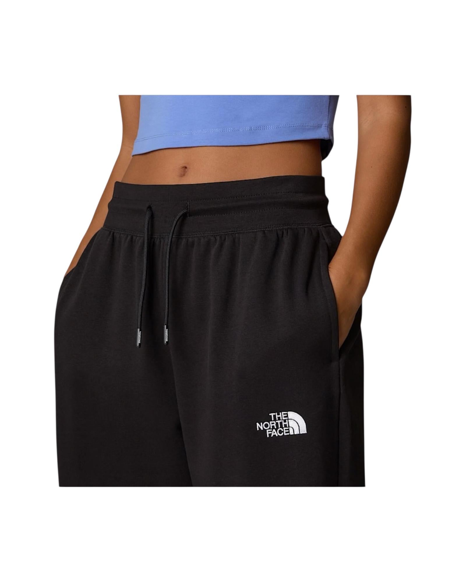 Joggers Essential Relaxed Straight Donna Black NF0A8C1G BLACK THE NORTH FACE 