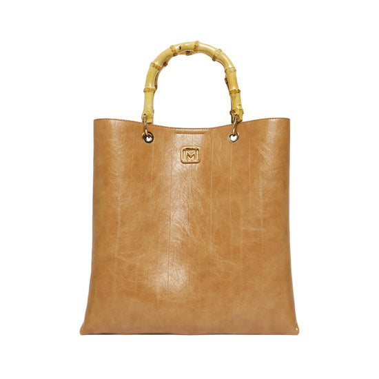 Shopper in tessuto spalmato Cammello EGUALE 002 MARELLA 
