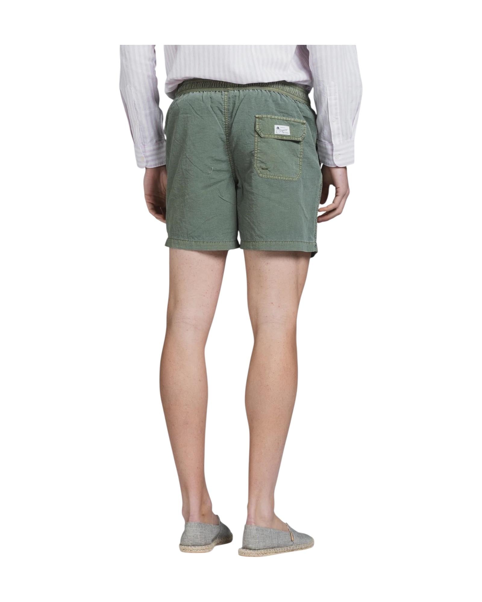 Costume in nylon lavato Military green RIOWASH MILITARY GREEN IMPURE 