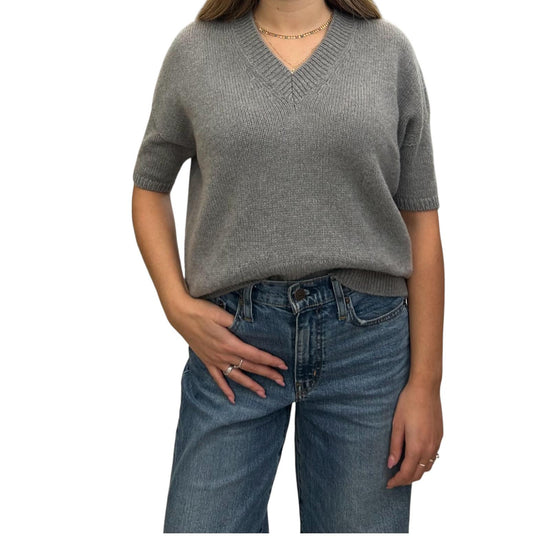 Gilet in cashmere Grigio 85885 114 RETOIS 