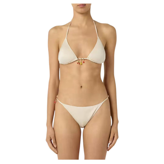 Bikini Beige con cahrms LEZ0001 01205L MC2 SAINT BARTH 