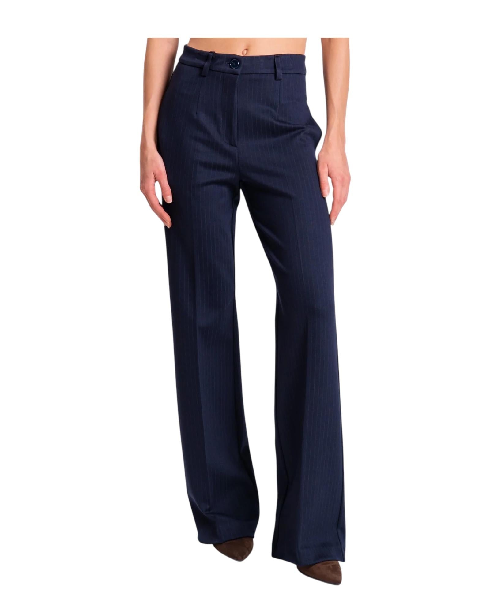 Pantalone Gessato blu TF0264 BLU VICOLO