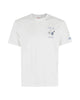 T-shirt in cotone con ricamo St.Barth Snoopy bomber