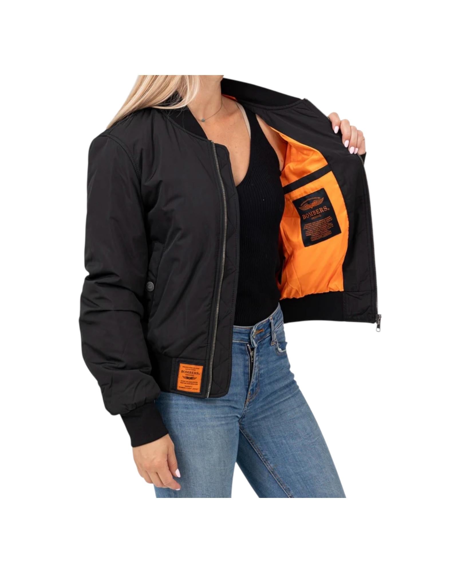 Giacca Max Black BWMAXF5 BLK BOMBERS ORIGINAL 