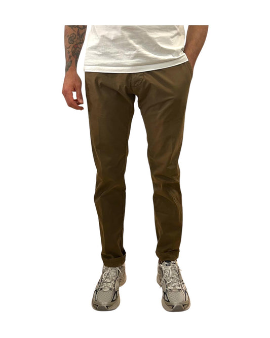 Pantalone Carnaby Popeline Jungle 001 CARNABY POPELINE JUNGLE MODFITTERS 