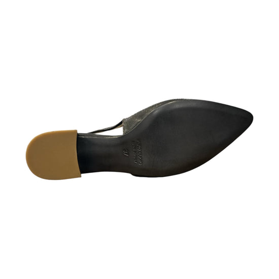 Slingback laminato Nero 181 21 INTAGLIATO NERO NICHE 