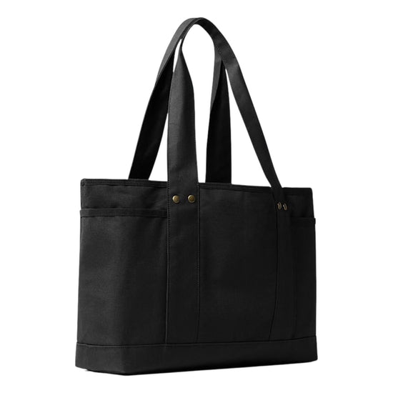 Borsa Tote circular in cotone Black CIRCULAR COTTON TOTE BLACK THE NORTH FACE 